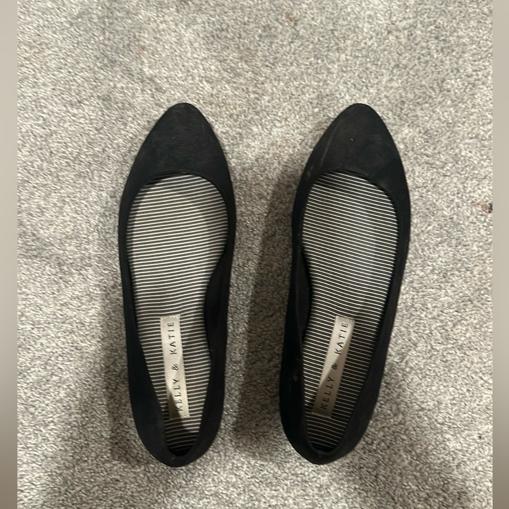 Black Kelly and Katie Flats